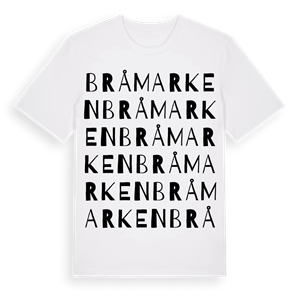 Bråmarken ordlek t-shirt – ekologisk bomull t-shirt från Pinshirt