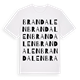 Brandalen ordlek t-shirt