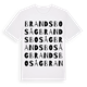 Brandsbo såg ordlek t-shirt