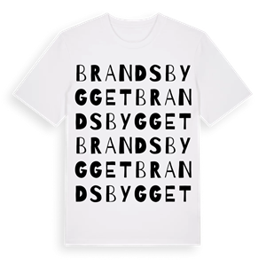 Brandsbygget ordlek t-shirt – ekologisk bomull t-shirt från Pinshirt