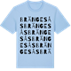 Blue Soul t-shirt med Brängesås ordlek t-shirt