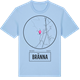 Blue Soul t-shirt med Bränna t-shirt