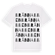 Brännabben ordlek t-shirt