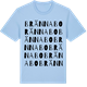 Blue Soul t-shirt med Brännabo ordlek t-shirt