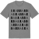 Mid Heather Gray t-shirt med Brannarna ordlek t-shirt