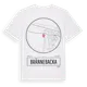 White t-shirt med Brännebacka t-shirt