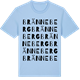 Blue Soul t-shirt med Bränneberg ordlek t-shirt