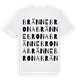 Brännebrona ordlek t-shirt