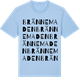 Blue Soul t-shirt med Brännemaden ordlek t-shirt