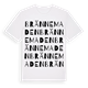 Brännemaden ordlek t-shirt