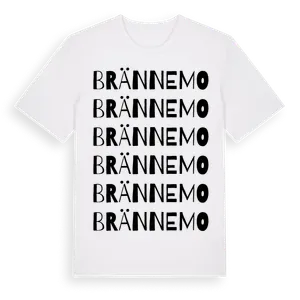 Brännemo ordlek t-shirt – ekologisk bomull t-shirt från Pinshirt