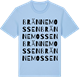 Blue Soul t-shirt med Brännemossen ordlek t-shirt