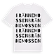Brännemossen ordlek t-shirt