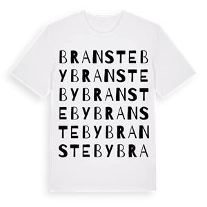 Bransteby ordlek t-shirt – ekologisk bomull t-shirt från Pinshirt