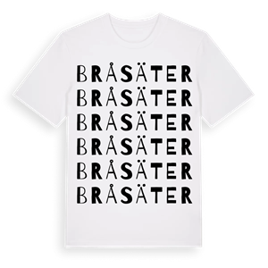 Bråsäter ordlek t-shirt – ekologisk bomull t-shirt från Pinshirt