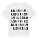 Brasmaviken ordlek t-shirt