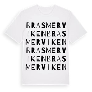 Brasmerviken ordlek t-shirt – ekologisk bomull t-shirt från Pinshirt