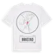 White t-shirt med Brastad t-shirt