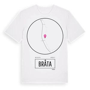 Bråta t-shirt – ekologisk bomull t-shirt från Pinshirt