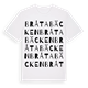 Bråtabäcken ordlek t-shirt