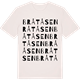 Vintage White t-shirt med Bråtåsen ordlek t-shirt
