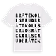 Bråtekollserud ordlek t-shirt