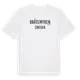 White t-shirt med Bråtemyren i Sverige t-shirt