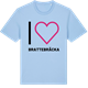 Blue Soul t-shirt med Jag älskar Brattebräcka t-shirt stort tryck