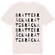 Vintage White t-shirt med Brattebräcka ordlek t-shirt