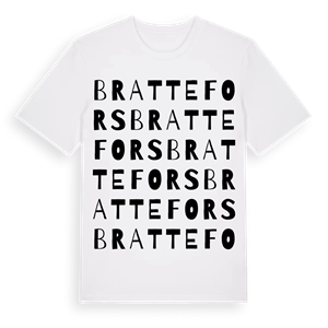 Brattefors ordlek t-shirt – ekologisk bomull t-shirt från Pinshirt