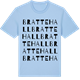 Blue Soul t-shirt med Brattehall ordlek t-shirt