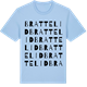 Blue Soul t-shirt med Brattelid ordlek t-shirt