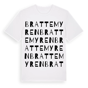 Brattemyren ordlek t-shirt – ekologisk bomull t-shirt från Pinshirt