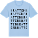 Blue Soul t-shirt med Bratten ordlek t-shirt