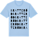 Blue Soul t-shirt med Bratteröd ordlek t-shirt