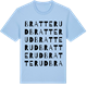 Blue Soul t-shirt med Bratterud ordlek t-shirt