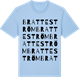 Blue Soul t-shirt med Bratteström ordlek t-shirt