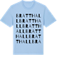 Blue Soul t-shirt med Bratthall ordlek t-shirt