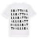 Bratthall ordlek t-shirt