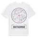 White t-shirt med Bratthammar t-shirt