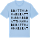 Blue Soul t-shirt med Bratthammar ordlek t-shirt