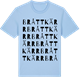 Blue Soul t-shirt med Bråttkärr ordlek t-shirt