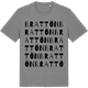 Mid Heather Gray t-shirt med Brattön ordlek t-shirt