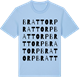 Blue Soul t-shirt med Brattorp ordlek t-shirt