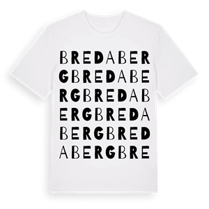 Bredaberg ordlek t-shirt – ekologisk bomull t-shirt från Pinshirt
