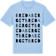 Blue Soul t-shirt med Bredaberget ordlek t-shirt