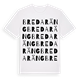 Bredaräng ordlek t-shirt