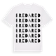 Bredared ordlek t-shirt