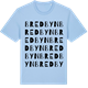 Blue Soul t-shirt med Bredbyn ordlek t-shirt
