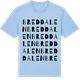 Blue Soul t-shirt med Breddalen ordlek t-shirt